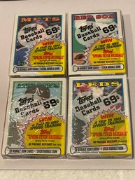 1988 Topps Cello Pack Lot Of 4