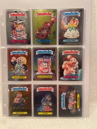 Garbage Pail Kids - Lot Of 9 -  Chrome
