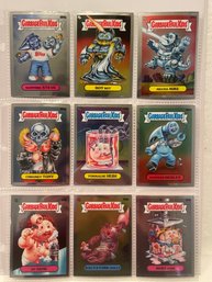 Garbage Pail Kids - Lot Of 9 -  Chrome