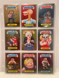 Garbage Pail Kids - Lot Of 9 -  Chrome
