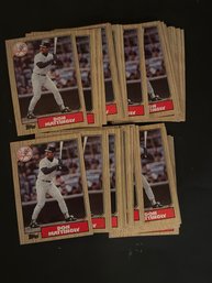 1987 Topps Baseball Card Don Mattingly Bulk Dealer Lot Of 50