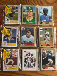 Lot Of (3) 1987 Topps Unopened Rak Paks