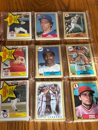 Lot Of (3) 1987 Topps Unopened Rak Paks