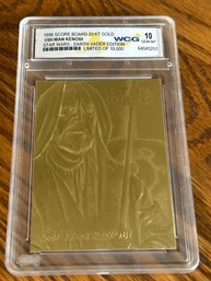 Star Wars Obi-Wan Kenobi 1996 Score Board 23KT Gold Card