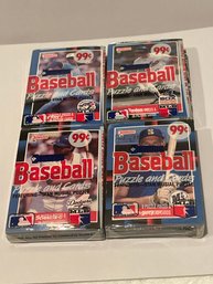 1988 Donruss Cello Packs - Lot Of 4