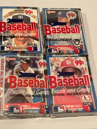 1988 Donruss Cello Packs - Lot Of 4