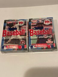 1988 Donruss Cello Packs - Lot Of 2