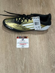 Lionel Messi Autographed Cleat With COA