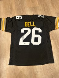 LeVeon Bell Autographed  Jersey With COA