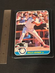 1987 Donruss All-Stars - Complete 60 Jumbo Cards