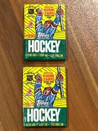 1990 Topps Hockey Lot Of (2)Unopened Wax Packs