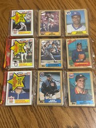 Lot Of (3) 1987 Topps Unopened Rak Paks