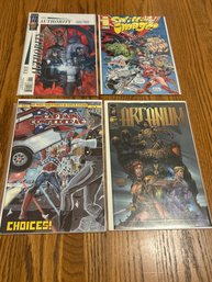 Assorted Comics Lot Of (4)