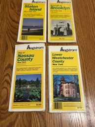 Hagstrom Maps Lot Of (4) NY