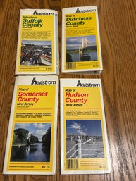 Hagstrom Maps Lot Of (4) NY And NJ