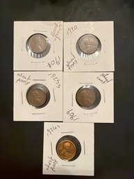 Wheat Penny Lot Of 4