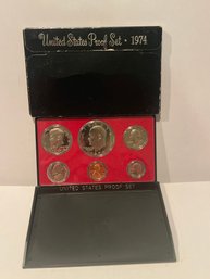 1974 Clad Proof Set U.S. Mint Original Government Packaging