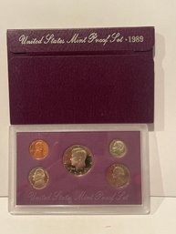1989 Clad Proof Set U.S. Mint Original Government Packaging
