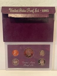 1985 Clad Proof Set U.S. Mint Original Government Packaging