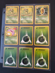 Pokemon Card Lot Of 9