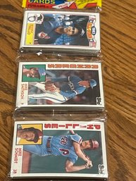 1984 Topps Baseball Rack Pack With Mike Schmidt On Top!