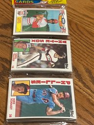 1984 Topps Baseball Rack Pack With Mike Schmidt On Top!