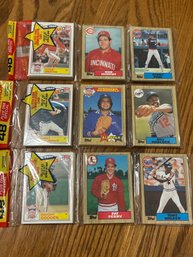 Lot Of (3) 1987 Topps Unopened Rak Paks