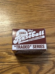 1990 Topps Baseball Traded Set