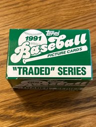 1991 Topps Baseball Traded Set