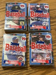 1988 Donruss Cello Packs Lot Of 4