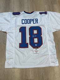 Amari Cooper Autographed Bills Jersey With COA