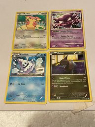 2012 Pokemon Lot Of 4