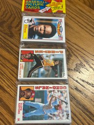 1984 Topps Baseball Unopened Rak Pack