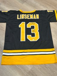 Ken Linseman Autographed Jersey With COA