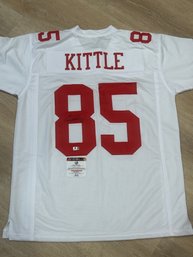 George Kittle Autograghed Jersey  With COA!