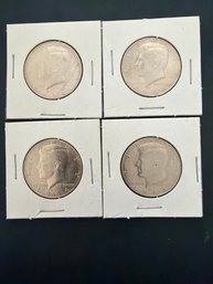 1984 Kennedy Half Dollar BU Lot Of 4