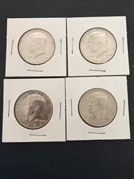 1984 Kennedy Half Dollar BU Lot Of 4
