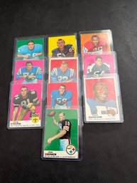 1969 Topps Football Card Lot Of 10