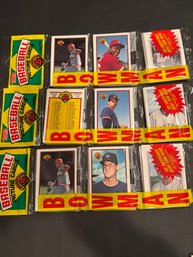 1989 Bowman Rack Pack Lot Of 3. Ken Griffey JR Rookie!!!