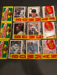 1989 Bowman Rack Pack Lot Of 3. Ken Griffey JR Rookie!!!