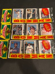 1989 Bowman Rack Pack Lot Of 3. Ken Griffey JR Rookie!!!