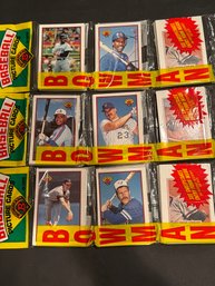 1989 Bowman Rack Pack Lot Of 3. Ken Griffey JR Rookie!!!