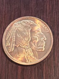 Copper Coin .999 Fine 1 Ounce