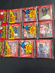 1990 Donruss Baseball Rack Pack Lot Of 3