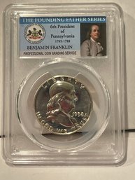 1958 Franklin Half Dollar 50C PCGS PR66