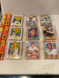 1987 Topps Rak Packs - Lot Of  3 Boniila RC - Brett