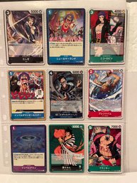 One Piece Card Game  - Lot Of 18 Cards - Japanese