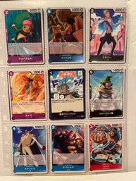 One Piece Card Game  - Lot Of 18 Cards - Japanese