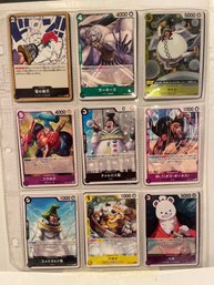 One Piece Card Game  - Lot Of 18 Cards - Japanese