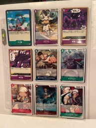 One Piece Card Game  - Lot Of 18 Cards - Japanese